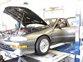 92 h23 vtec with a rosko racing euro r manifold, rosko racing fuel rail, skunk 2 stage 2 pro cams, 13:5.1, pump gas, all motor 241hp 238 ftlb tq