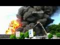 Vollbrand der Lackfabrik Walldorf