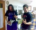 Manelo y Raulo con sus guitarras Manelo y Raulo con sus guitarras