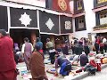 Prostrating in front of the Jokhang temple