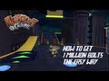Ratchet and Clank HD Collection - How to get 1 Million Bolts (Easy Way)