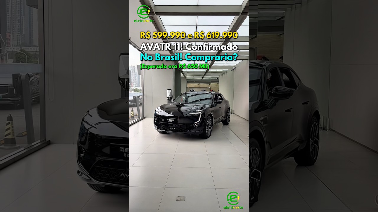 R$ 599.990,00 e R$ 619.990,00 - Avatr 11 chega pra Brigar com Denza e Zeekr