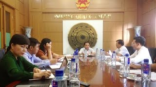 Đoàn công tác HĐND thành phố làm việc với phường Quang Trung