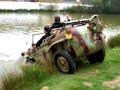 La BZH Krew en Schwimmwagen.