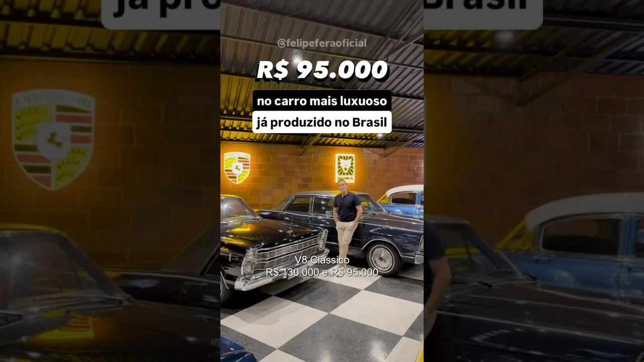 R$ 95.000 no carro mais luxuoso já produzido no Brasil