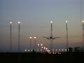 Aeroplane landing at Manchester Airport 3
