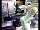 Kawasaki robot loading Hermele Millingmachine Kawasaki robot loading Hermele Millingmachine