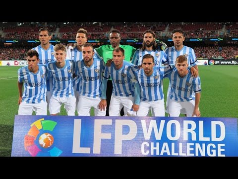 Clara victoria del Málaga CF en su estreno de pretemporada (1-5)