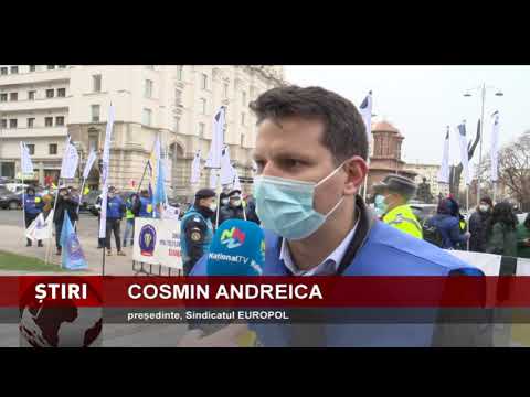 Ziua Poliției Române, marcată prin proteste ale sindicaliștilor din M.A.I.