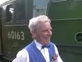 Mr. John Potter serves tea to the crew of Tornado