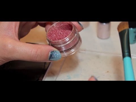 how to apply glitter