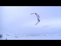 Snowkiting Video