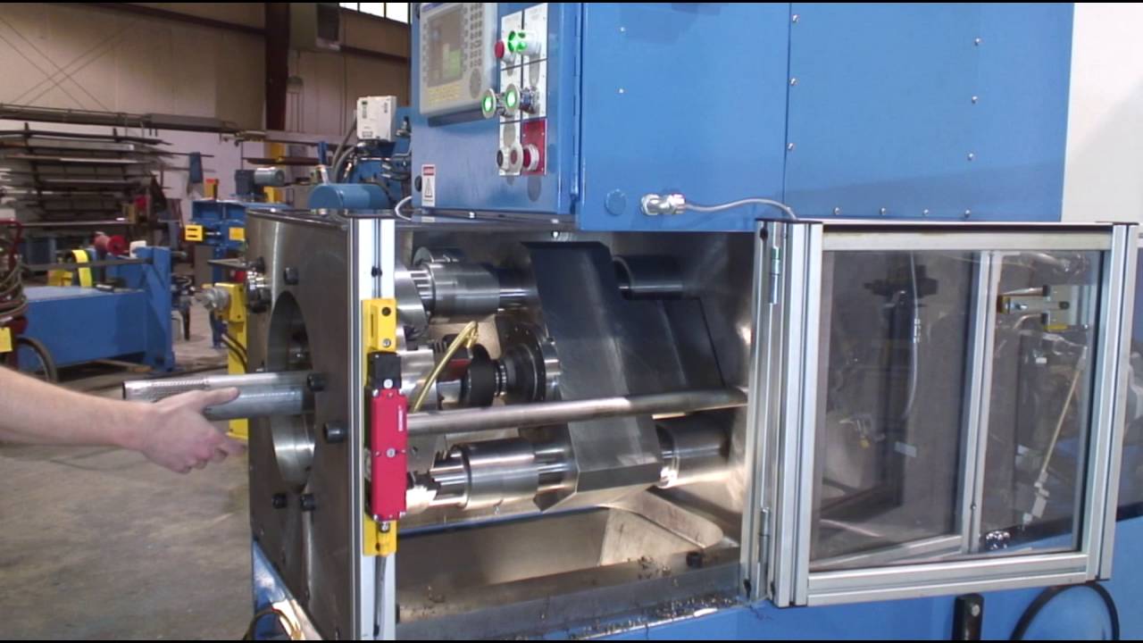 Hautau C50H Tube Endfinishing Machine Producing Exhaust Components
