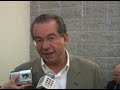 Cristiane Lebelem conversou com o Deputado Federal José Aníbal, no evento do PSDB em Curitiba, sobre desenvolvimento urbano.