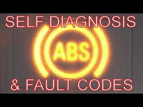 How to Fix the ABS. ABS Warning Light on? Self Diagnosis Test & Fault Codes. Turn Off ABS dash light