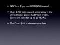 Ninja CLEP Test Secrets