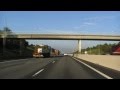 Driving On The M5 From J17 (Cribbs Causeway) To J21 (Weston-Super-Mare), England 19th August 2011