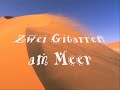 Zwei Gitarren am Meer