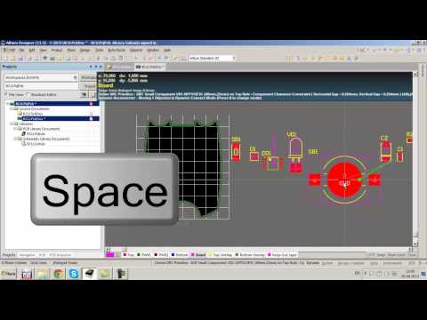 Как сделать плату в altium designer 843