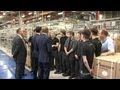 Ed Miliband & Chuka Umunna visit Worcester Bosch