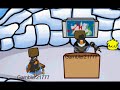 Club penguin with gambler- homie g