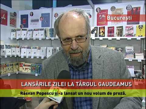 Răsvan Popescu și-a lansat un nou volum de proză