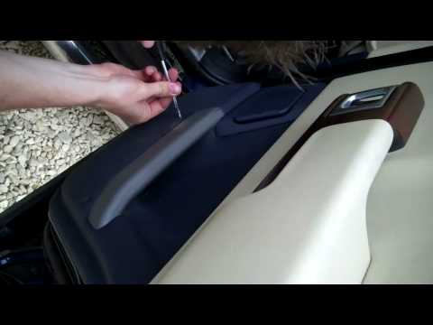 Removing the door card on a 2006 Range Rover Vogue