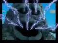 Tyrannosaurus Alan Falcon Punches (electrocutes) Mr. Volcano