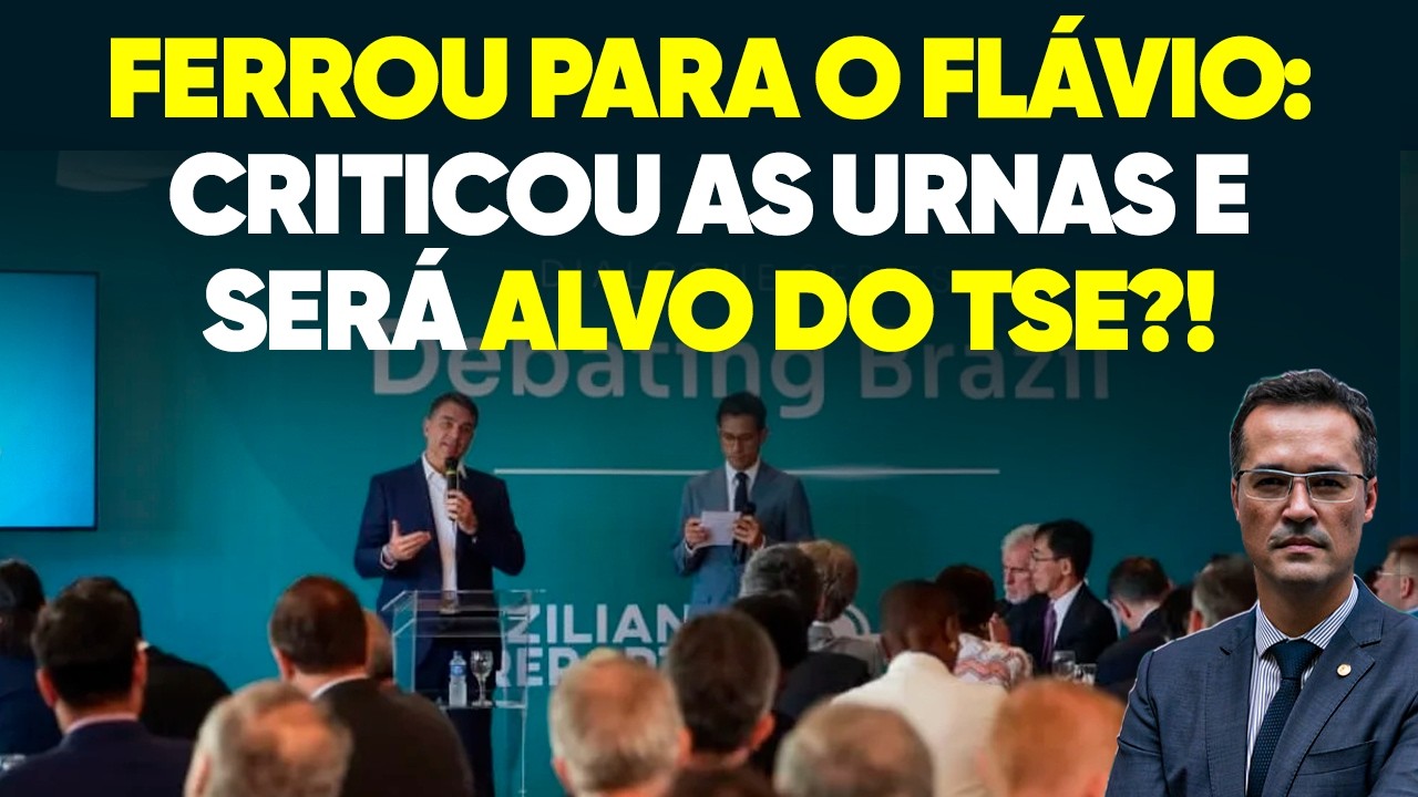 Flávio Ficará Inelegível Como o Pai Após Crítica às Urnas?