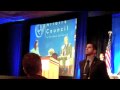Citizen's arrest and mass disruption of former Israeli PM Ehud Olmert in San Francisco