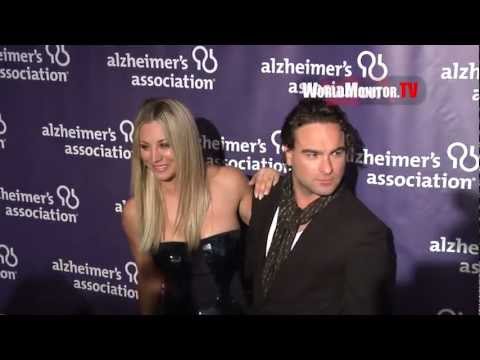 'The Big Bang Theory' Kaley Cuoco, Johnny Galecki 21st Alzheimer's A Night at Sardi's