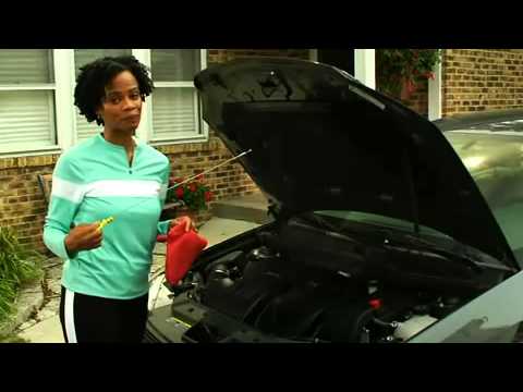 how to check the oil in a car