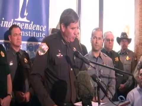 gun - The Independence Institute held a press conference on May 17, 2013 announcing the lawsuit against the new anti-gun bills passed by the Colorado legislature a...