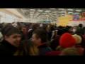 открытие гипермаркета "Караван" в Пскове 20.02.2009