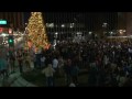 City of Reno NV  Holiday Tree Lighting Event - Mob Flash and Holiday Ice Spectacular