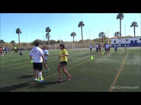 Entrenamiento pretemporada UD Punta del Caimán Femenino Cadete/Juvenil