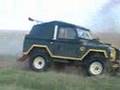modified landrover off roading