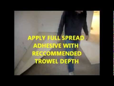 how to fit felt backed carpet