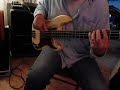 Yet another little groove sequence with my old P-bass