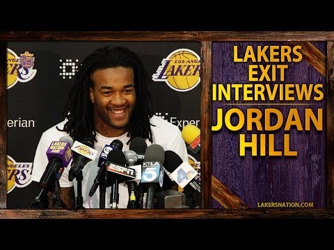Video: Lakers Exit Interviews 2014: Jordan Hill, Calls Chris Kaman A Butthole