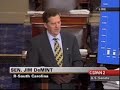 According to Senator Durbin's math: Every Senator had 2768 minutes to read 3417 pages of legislative text that included next year's spending for every domestic program of the entire federal government and many new policy changes. According to Senator Durbin's math: A Senator that downloaded the bill when it was posted at 12:15 am Monday morning would have had to: • Read nearly 1 ¼ pages of the bill every minute for 46 hours and 8 minutes, • No sleep, • No eating, • No bathroom breaks....