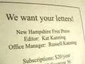 Rough times for the New Hampshire Free Press