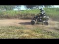 Can Am DS 450X MX on my Backyard MX Track - Brasil (HD) - ATV