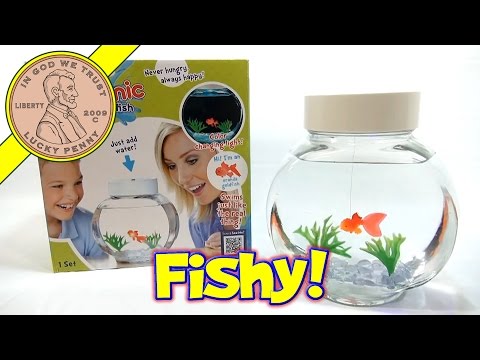 Fincredibles Electronic Pet Fish - Swims Like The Real Thing! Bonus Hex Bug Aqua-Bot Shark!