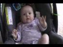 Ella in her Car Seat @ 3 months