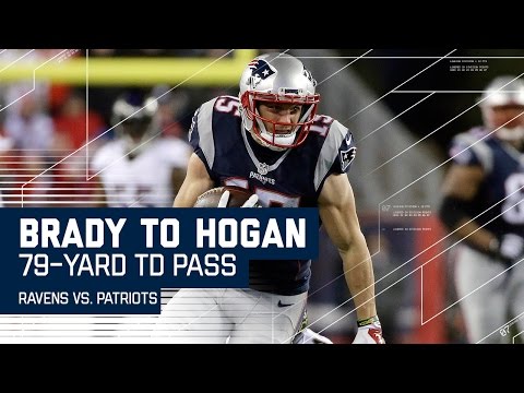 Video: Brady Launches 79-Yard Bomb to Chris Hogan for the TD! | Ravens vs. Patriots | NFL Wk. 14 Highlights