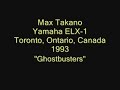 max takano   yamaha electone elx 1: ghostbusters