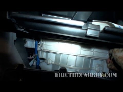 2004 Toyota 4Runner Cabin Air Filter Replacement -EricTheCarGuy