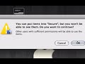 Secure Folders in OS X