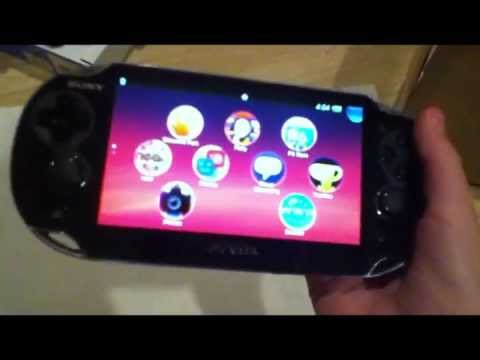 how to setup ps vita